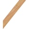 Ekena Millwork 5 1/2"W x 24"D x 30"H Traditional Smooth Knee Brace, Western Red Cedar BRC06X24X30TRA00SWR - alternate 2